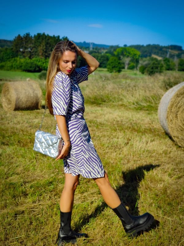 Vestido ALIX THE LABEL Cebra - Imagen 2