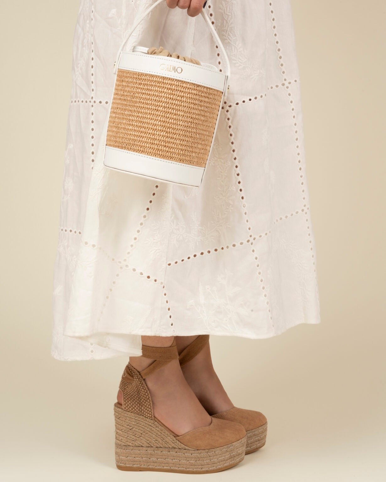 Bolso GAIMO Bombón Blanco - Imagen 2